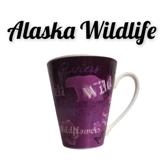 HTF Alaskan Pink Collage 11 OZ Coffee Mug - Picture 12 of 12